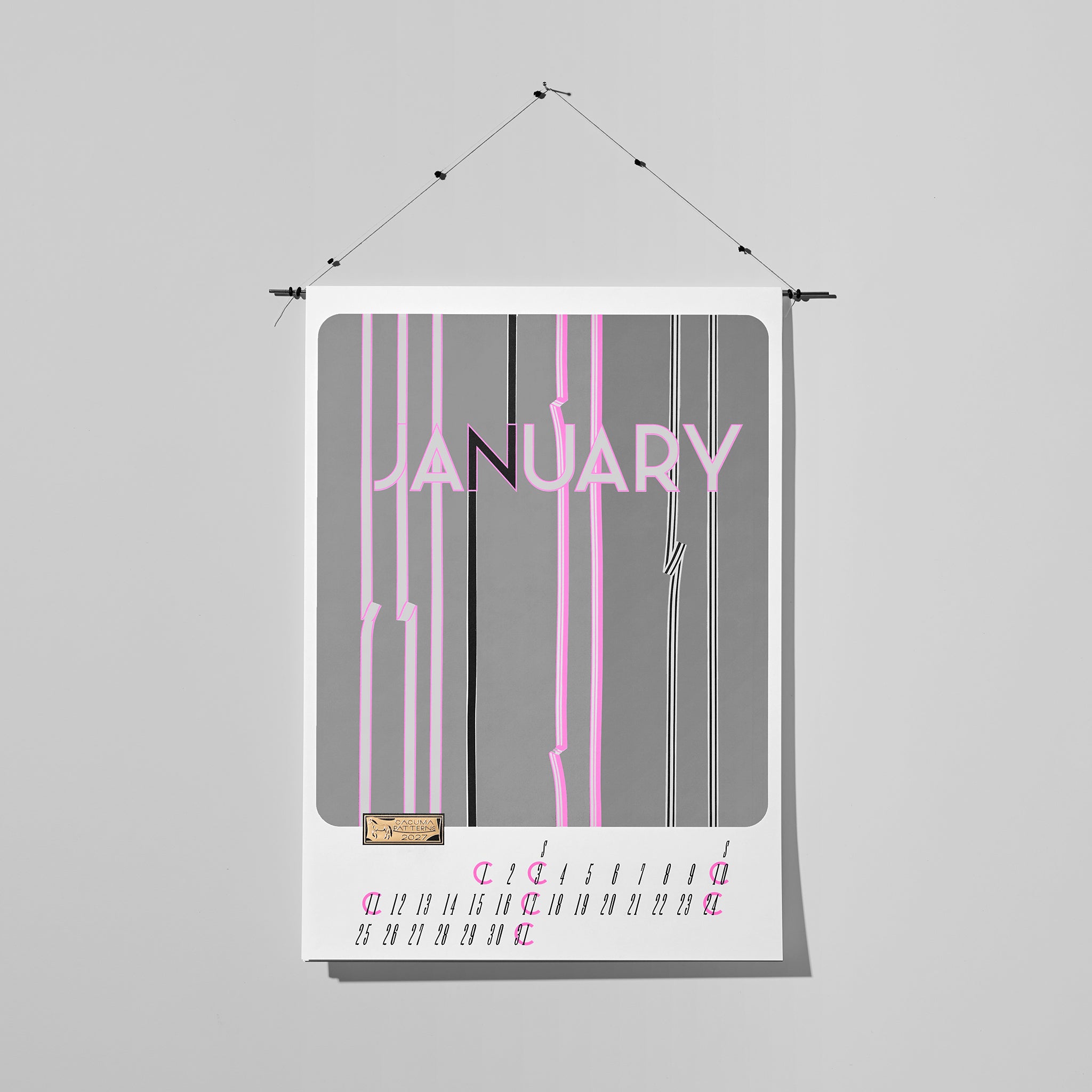 2027 Calendar CACUMA Patterns