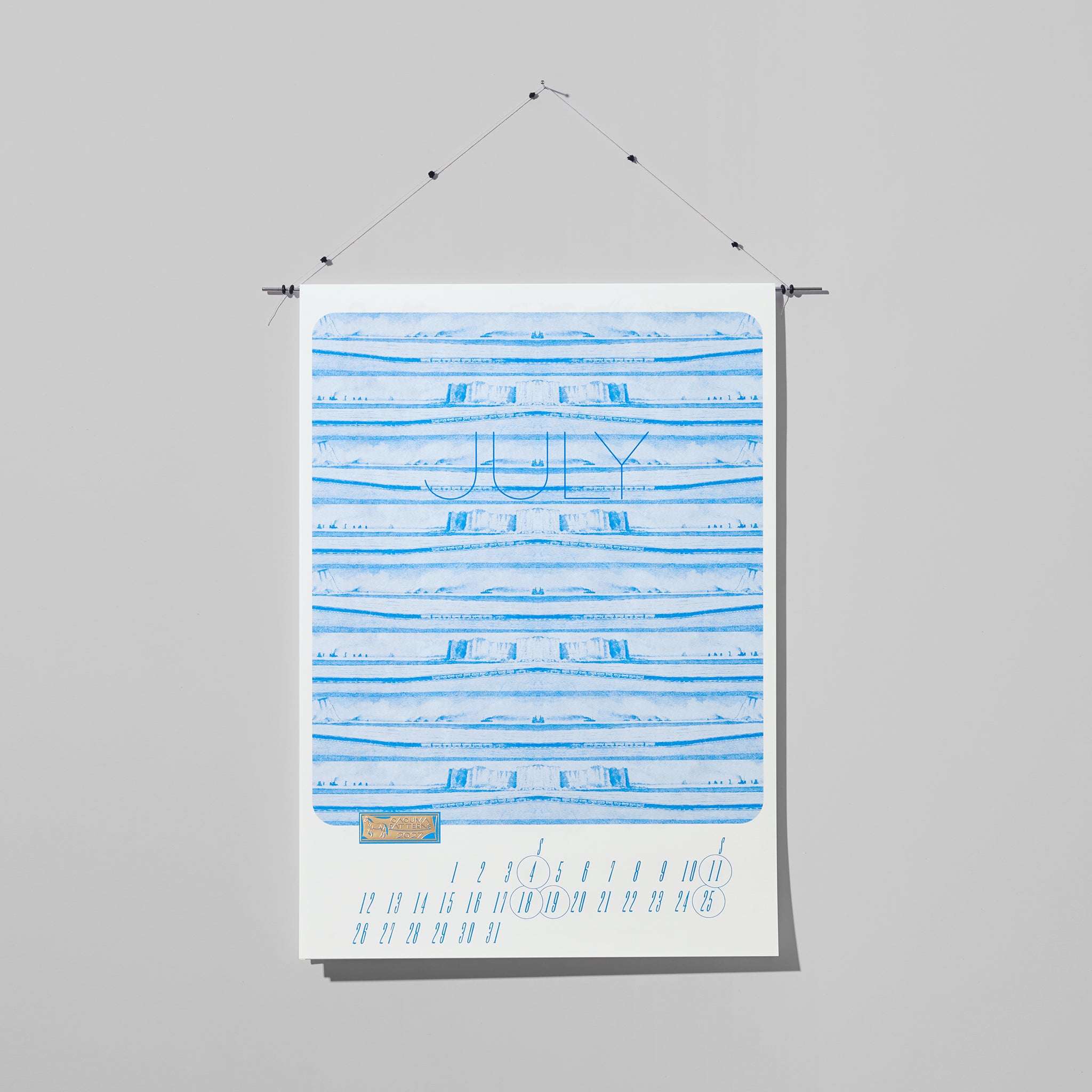 2027 Calendar CACUMA Patterns