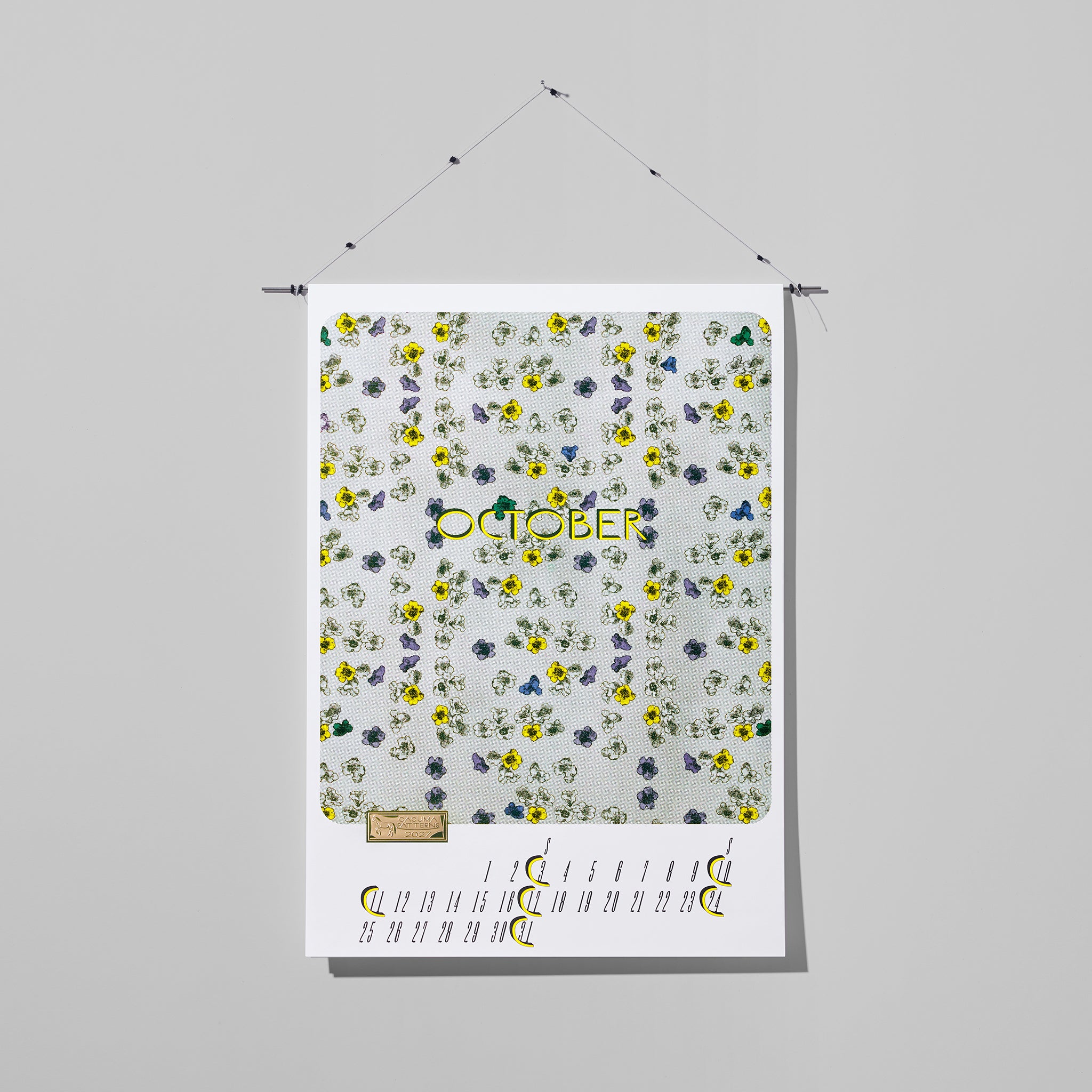 2027 Calendar CACUMA Patterns