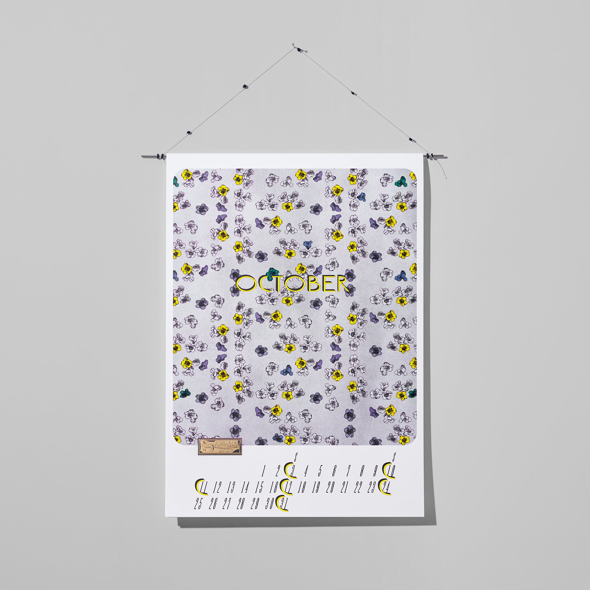 2027 Calendar CACUMA Patterns