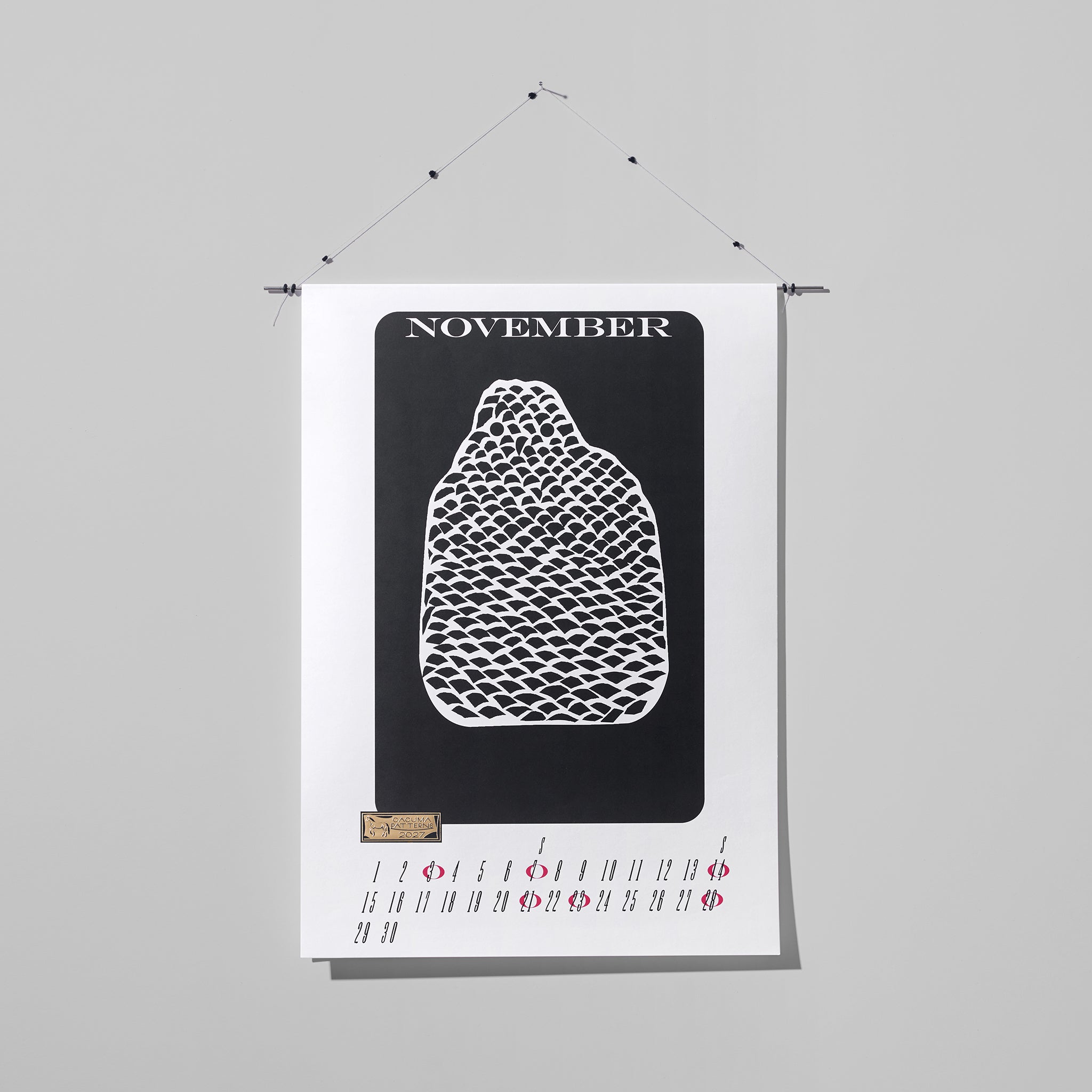 2027 Calendar CACUMA Patterns
