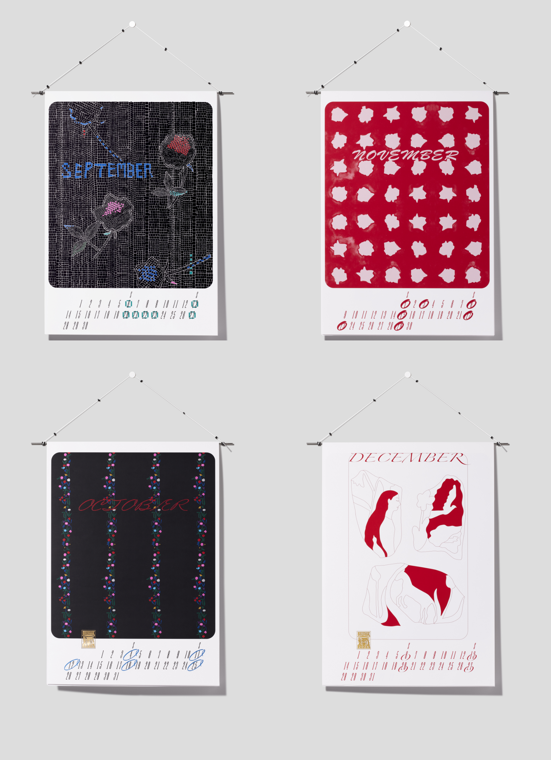 2026 Calendar CACUMA Patterns | D-BROS