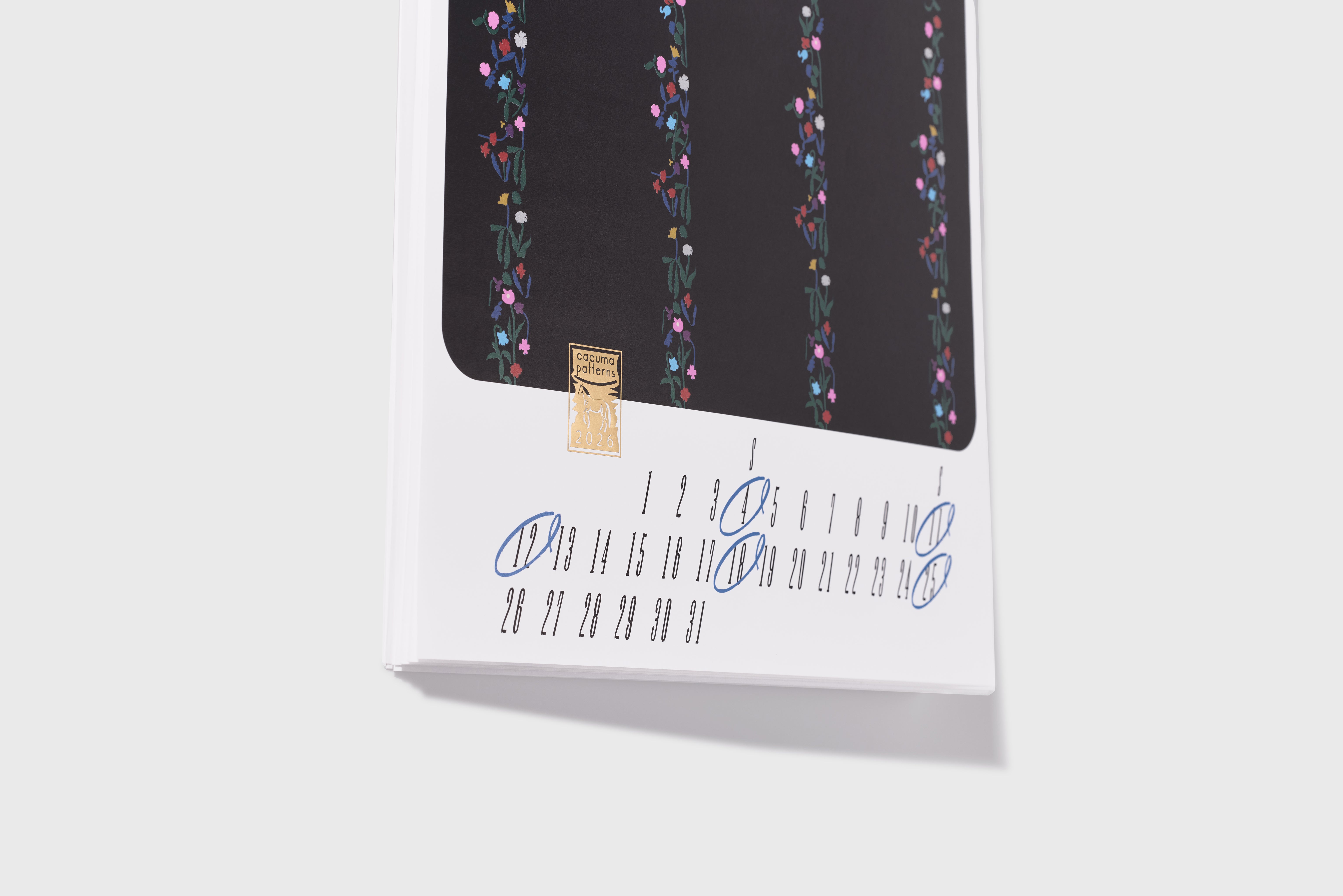 2026 Calendar CACUMA Patterns | D-BROS