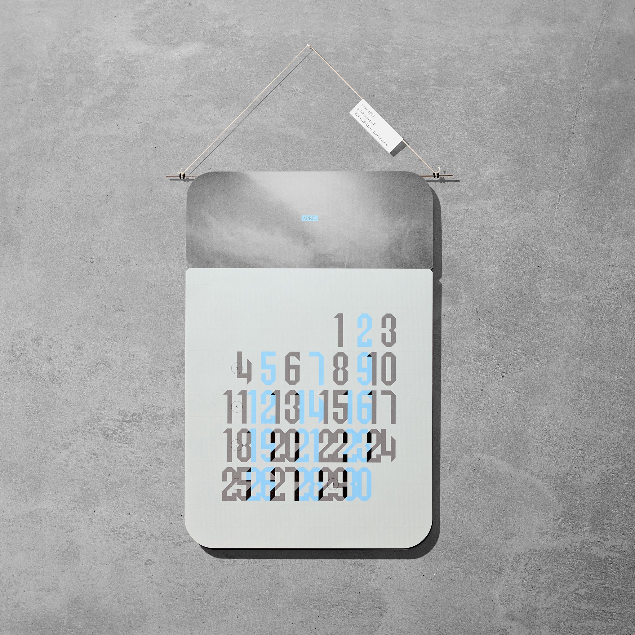 2027 Calendar TOMORROWS