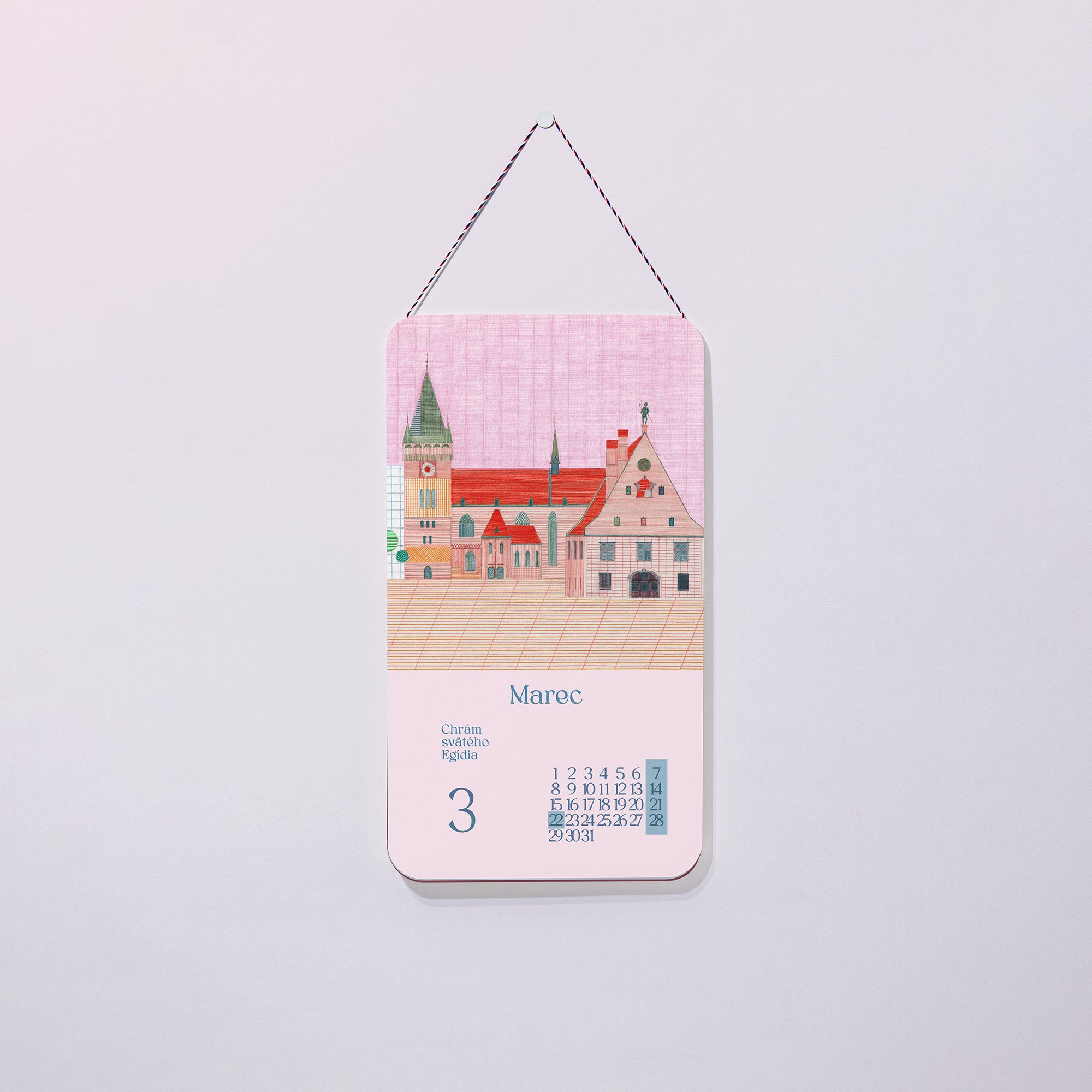 2027 World Travel Calendar -チェコとスロバキア-