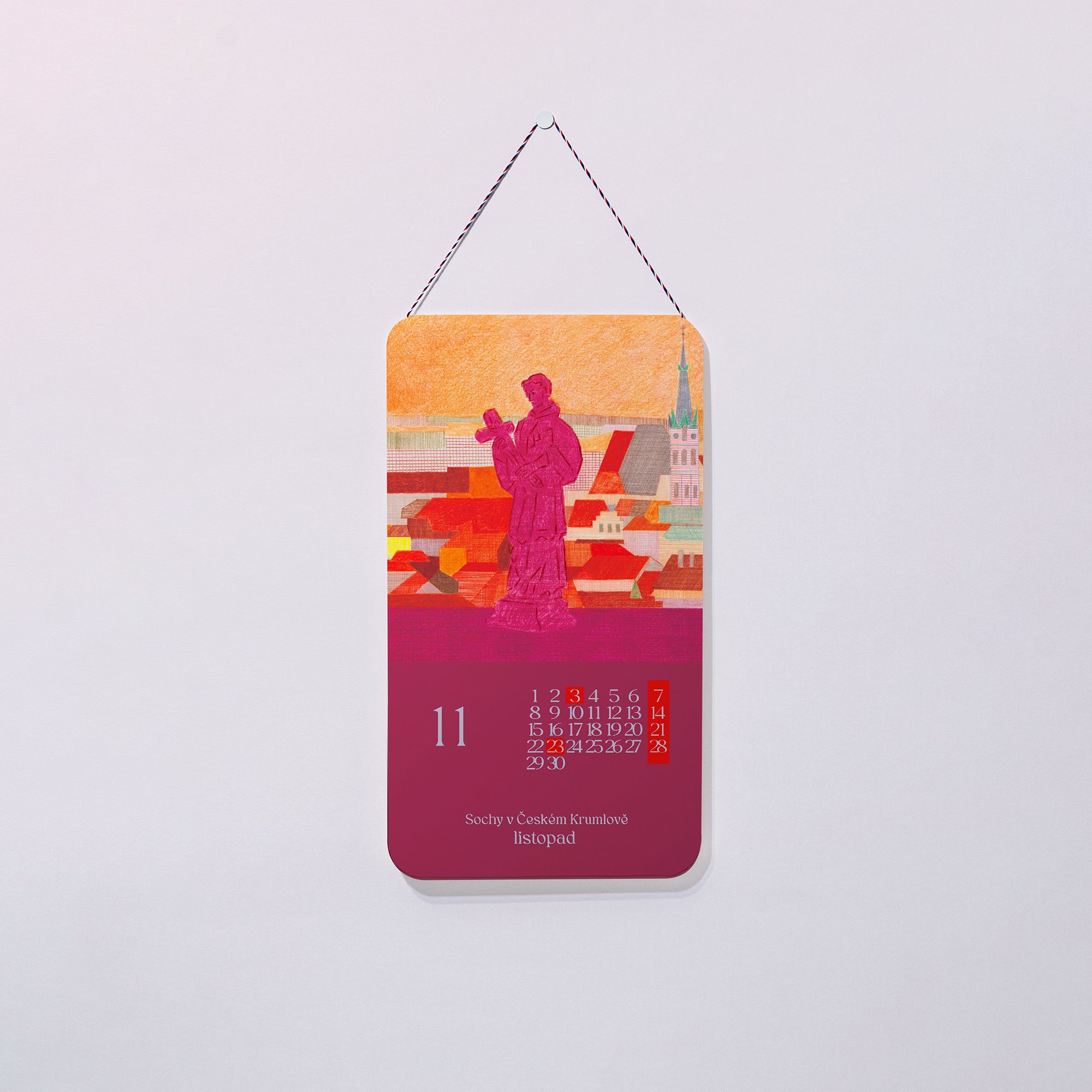 2027 World Travel Calendar -チェコとスロバキア-