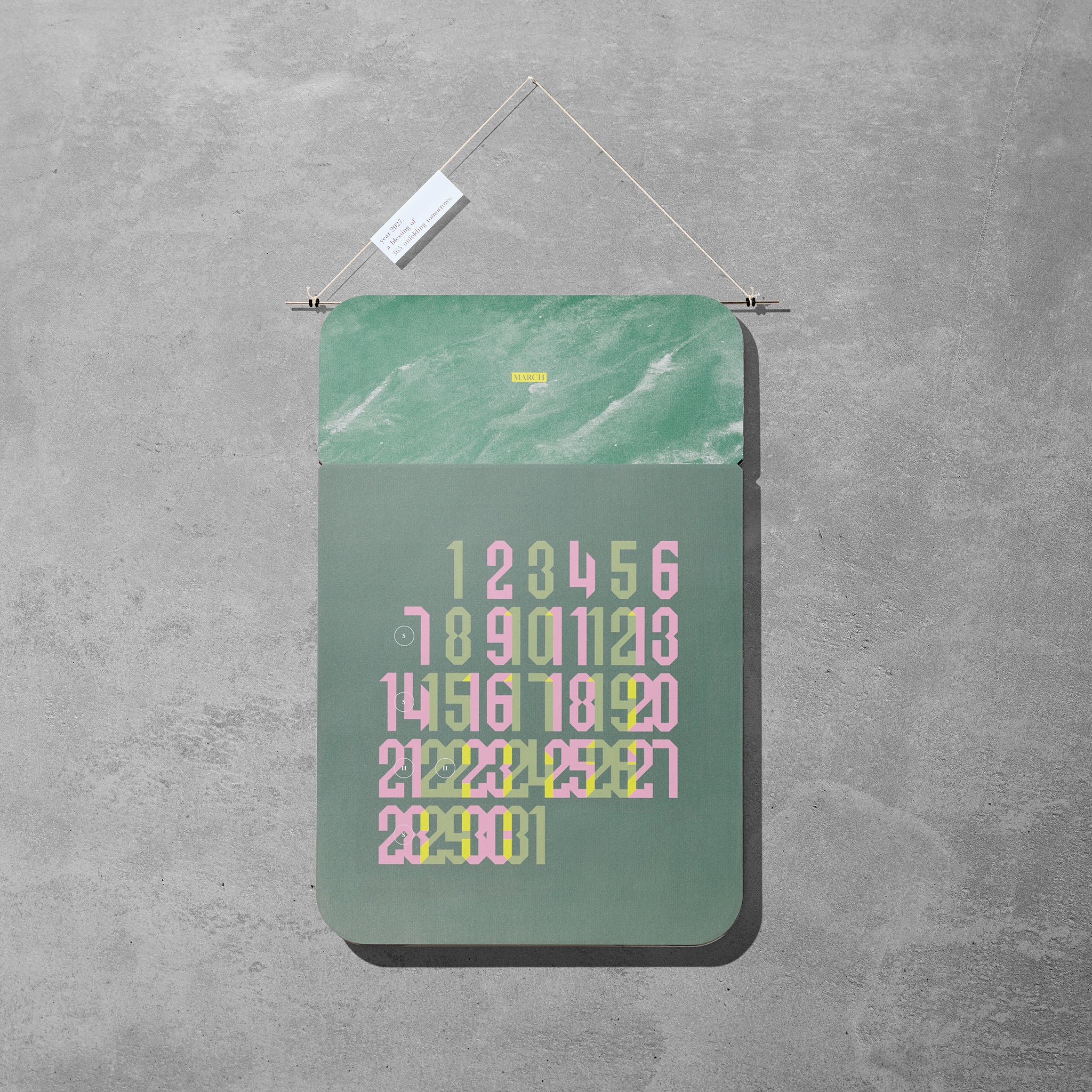 2027 Calendar TOMORROWS