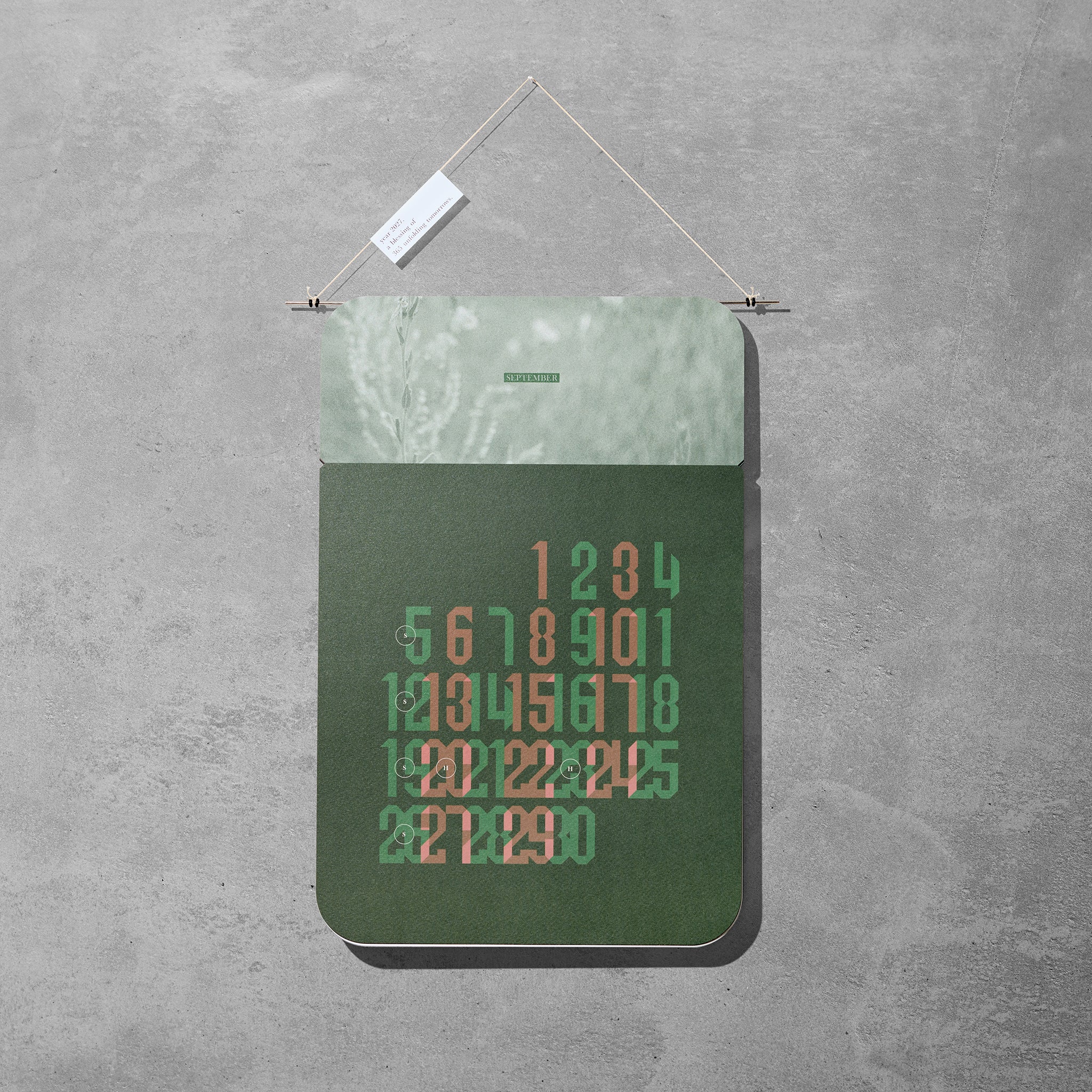 2027 Calendar TOMORROWS