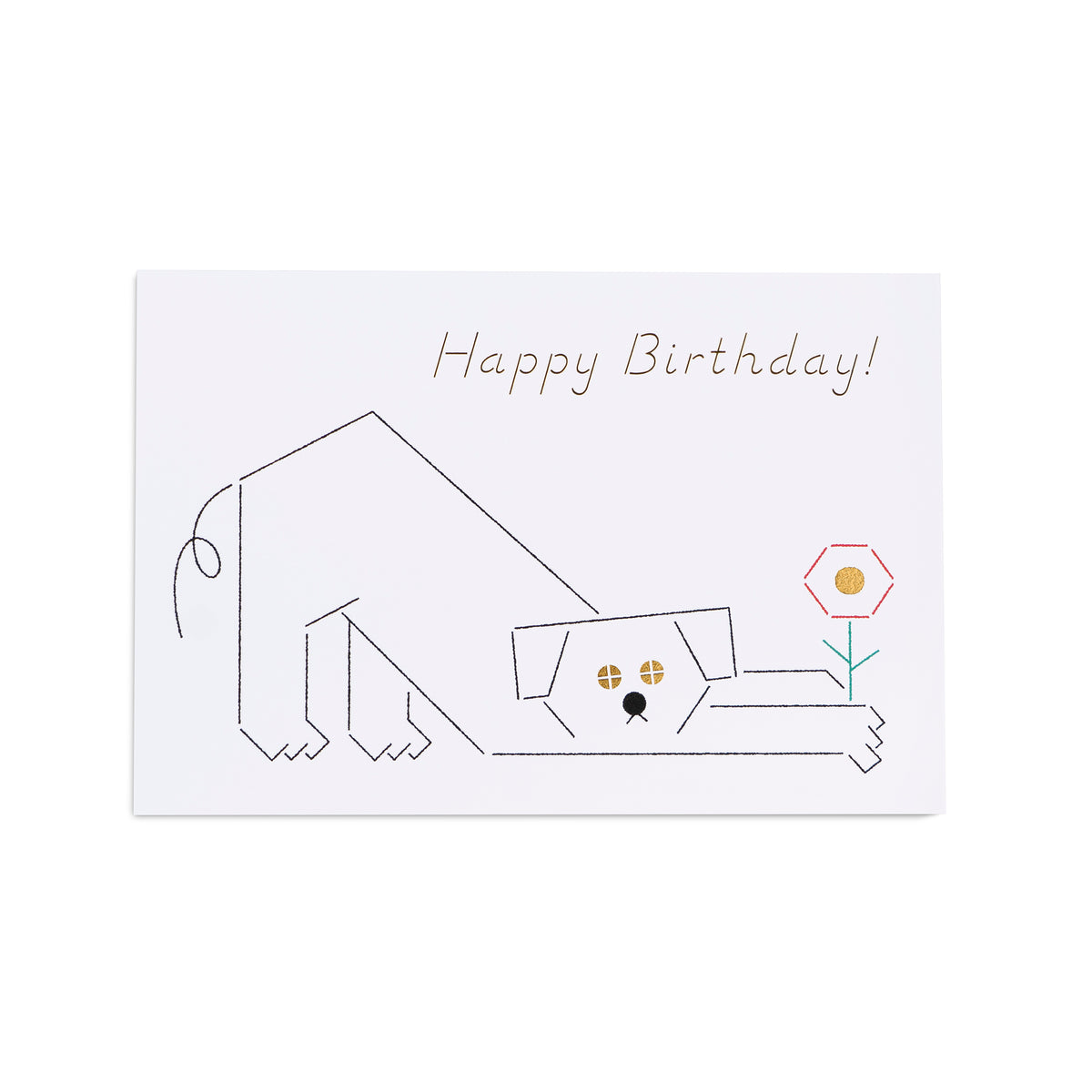 ポストカード Happy Birthday「イヌ」 | D-BROS