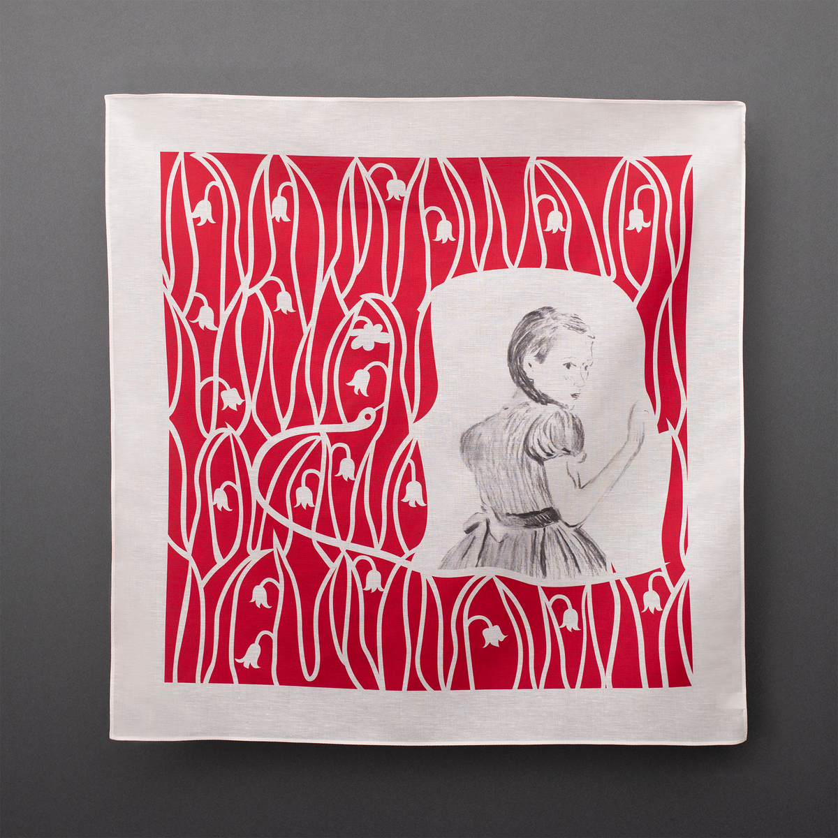 バランタイン ハンカチ9枚 ハンカチ 「カナタ」レッド | D-BROS