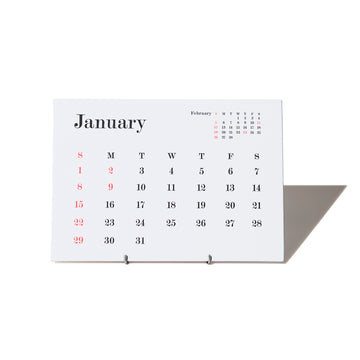 2023 Typeface Calendar 「MODERN 20」卓上