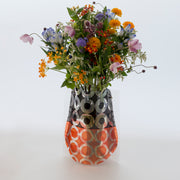 Load image into Gallery viewer, Flower base large size black orange