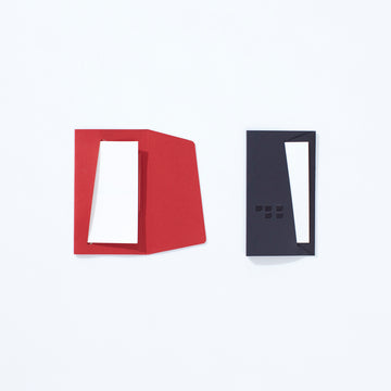 PAPER CARD CASE red