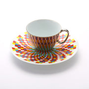 Load image into Gallery viewer, Mirror cup &amp; saucer &quot;Waltz&quot; B