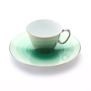 Load image into Gallery viewer, Mirror Cup &amp; Saucer &quot;From dawn till dusk&quot; F