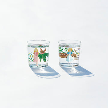 Fairy tale glass pair set