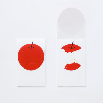 Red envelope apple (3 pieces)
