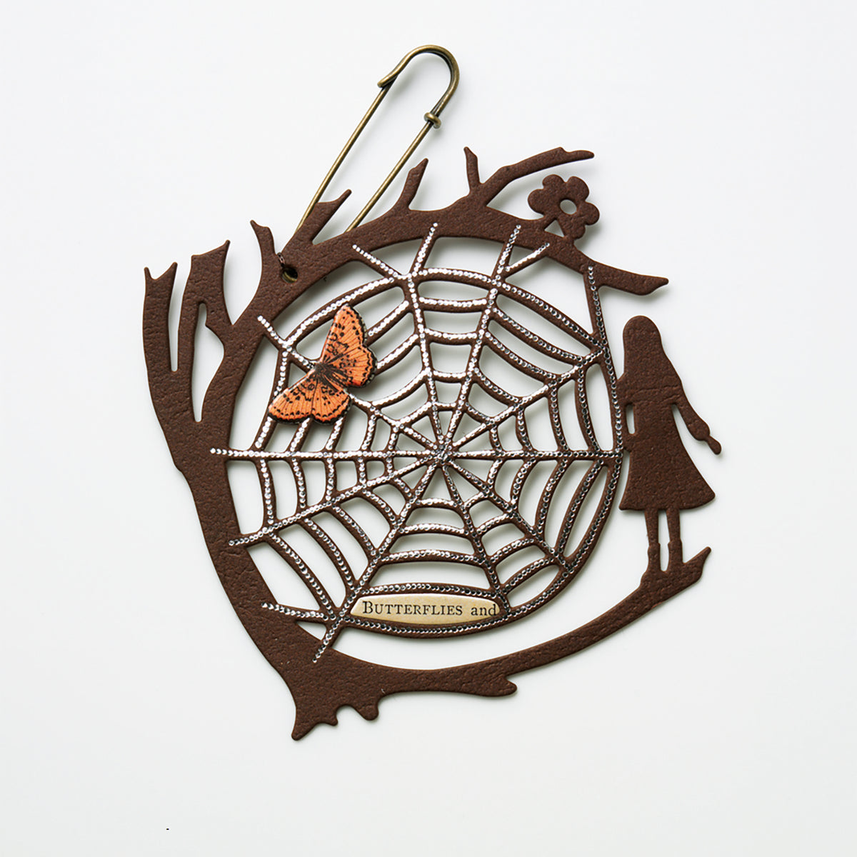 象嵌ブローチ クモノス | D-BROS